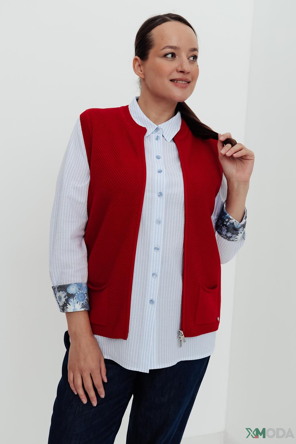 Жилет Rabe collection красный