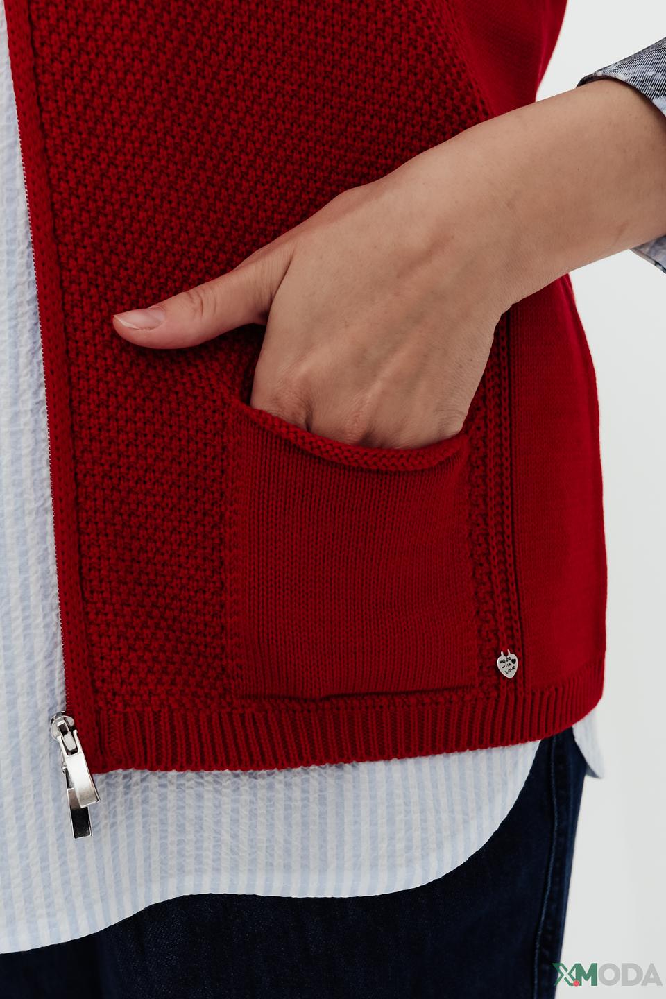 Жилет Rabe collection красный