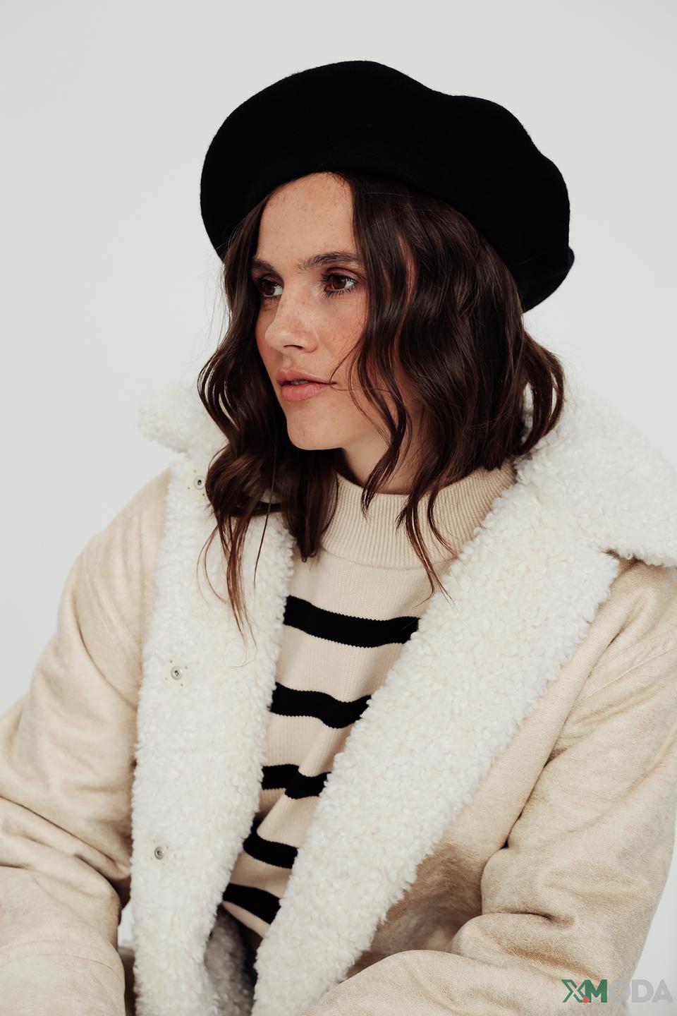 Берет Seeberger чёрный