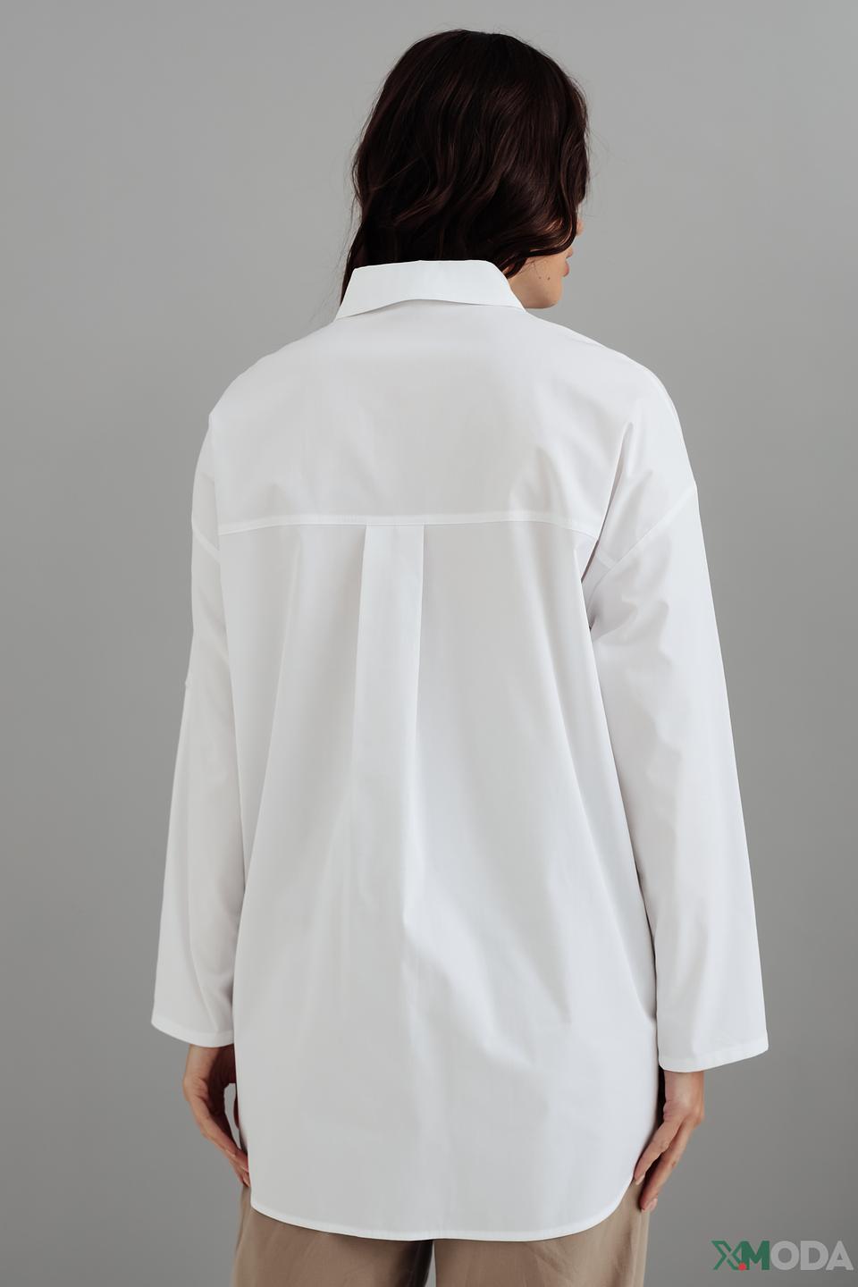 Рубашка Tuzzi оверсайз белая