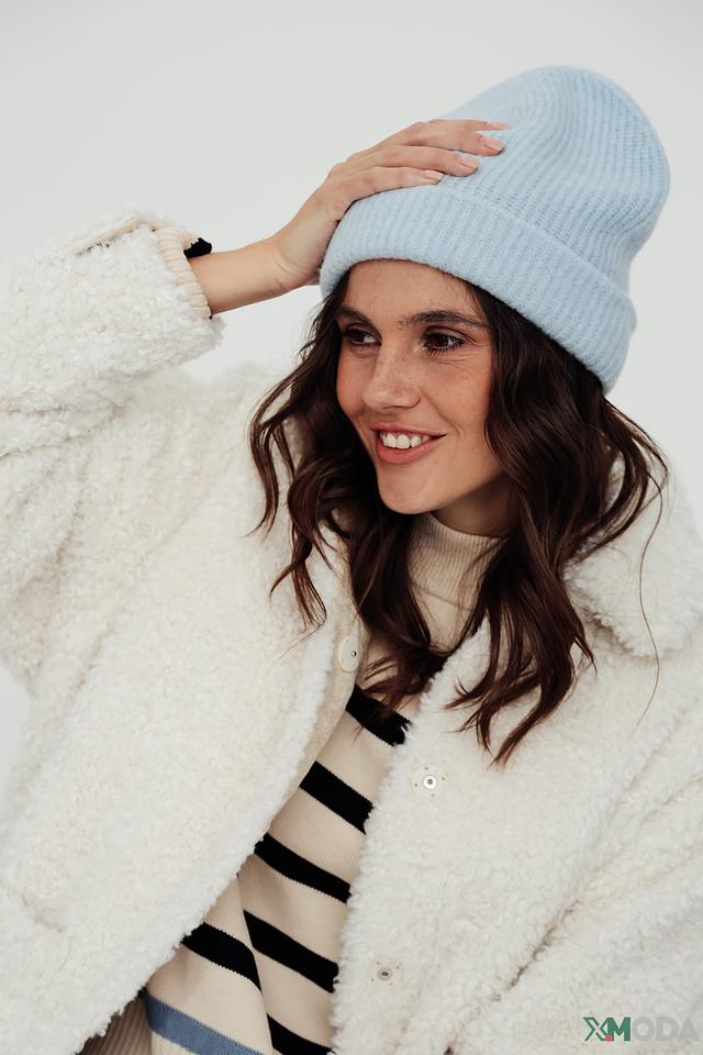 Шапка Seeberger голубая