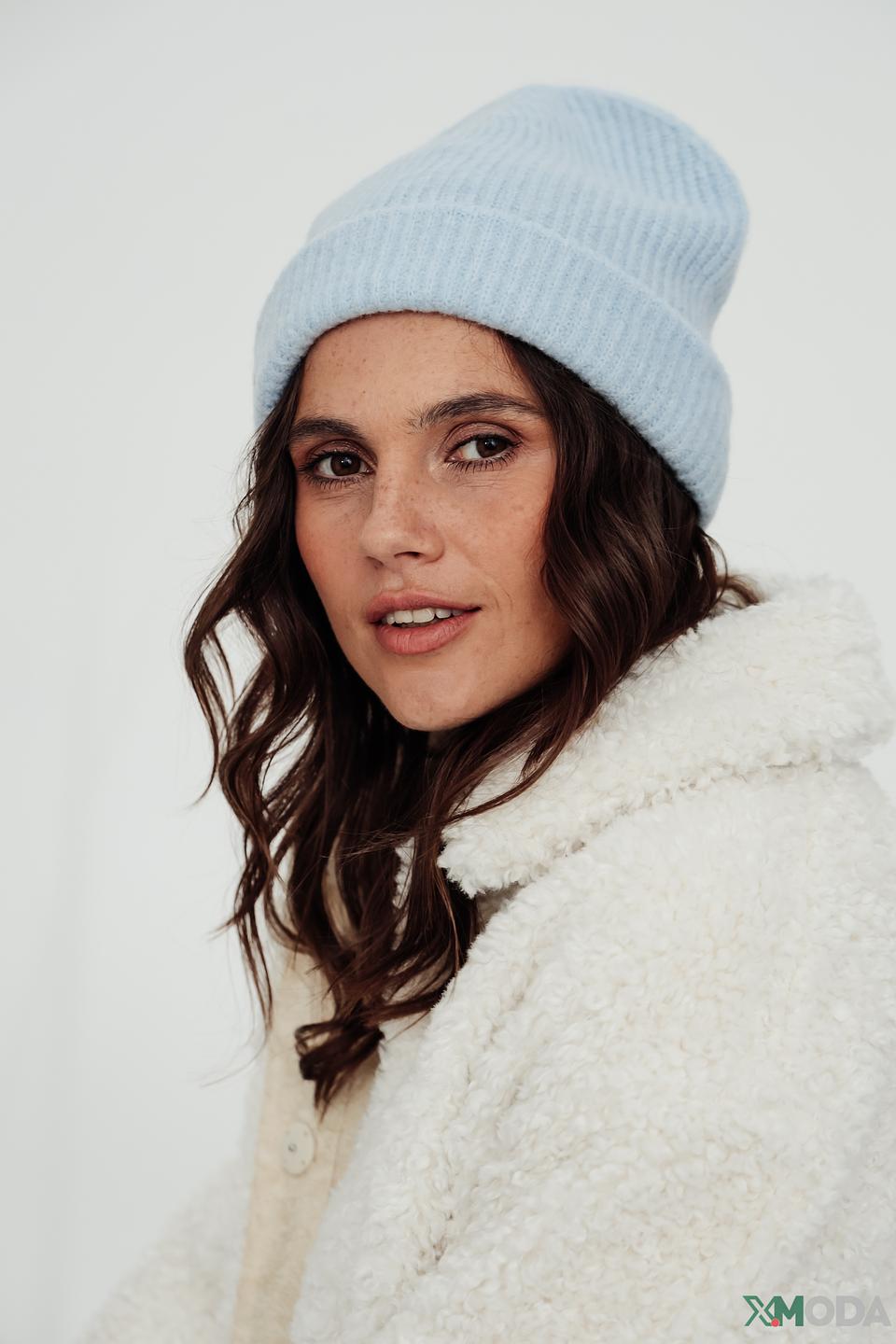 Шапка Seeberger голубая