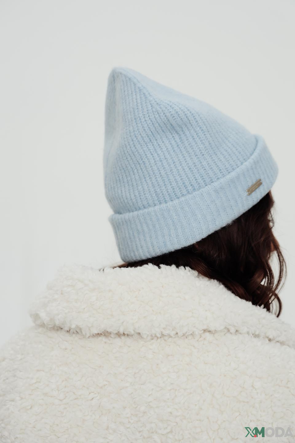 Шапка Seeberger голубая
