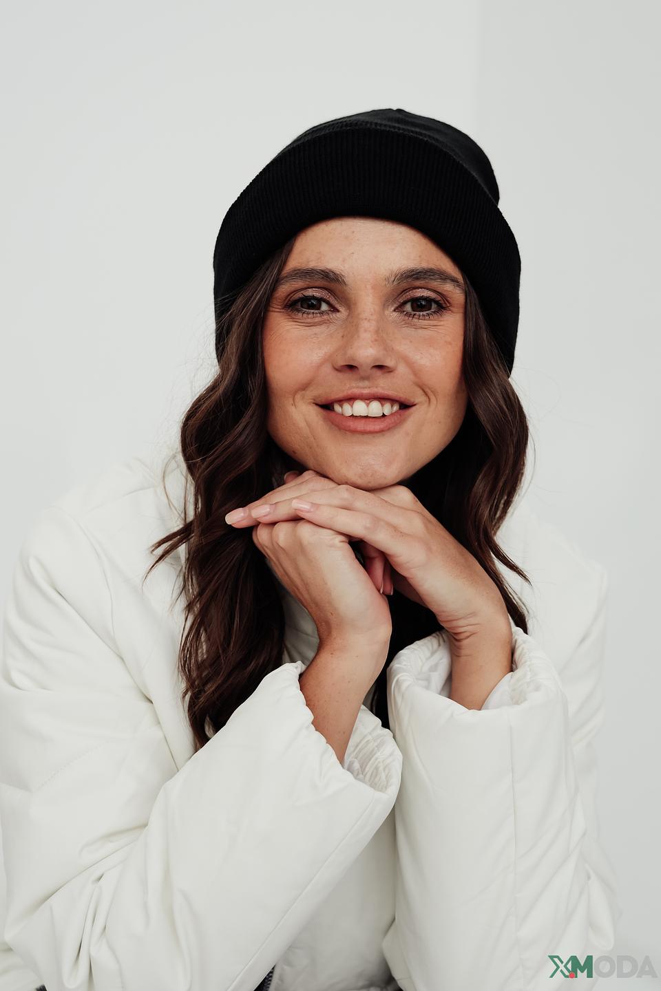 Шапка Wegener чёрная вязаная