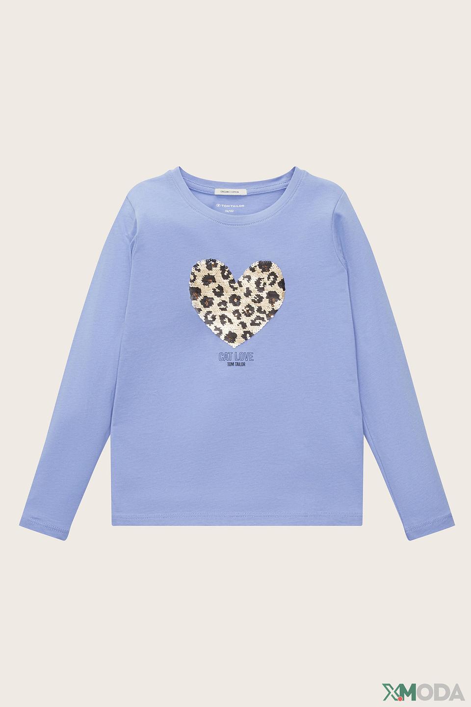 Футболка Tom Tailor с сердцем