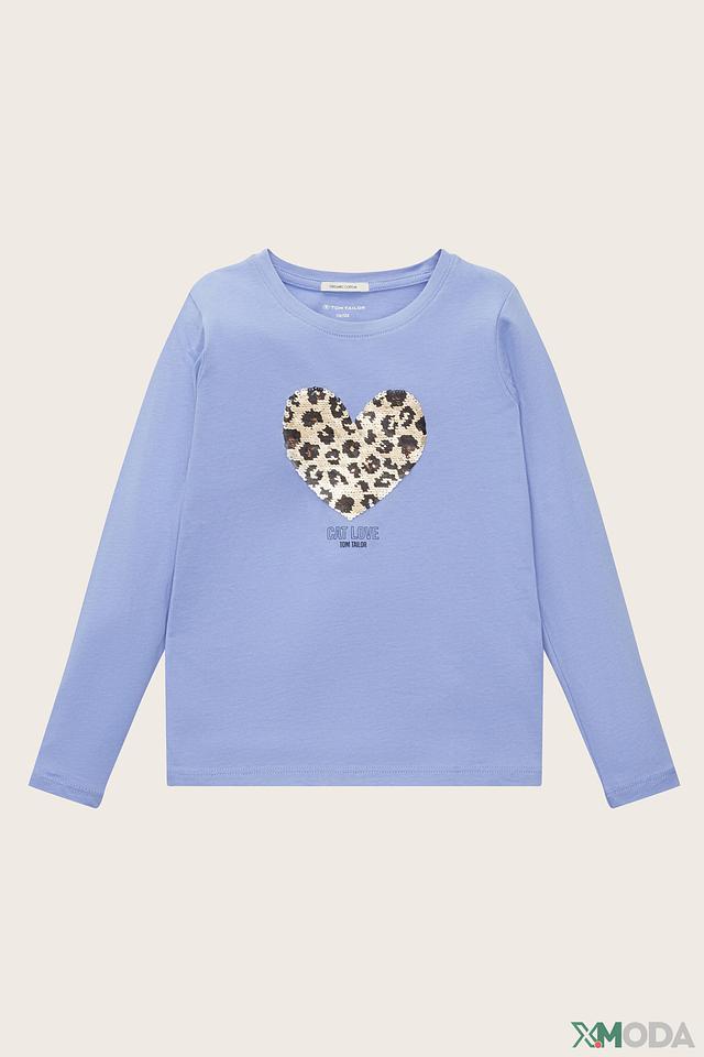 Футболка Tom Tailor с сердцем