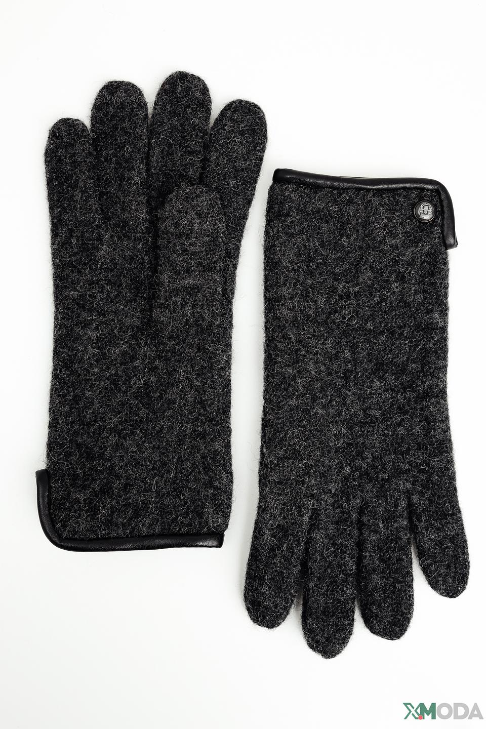 Перчатки Roeckl шерстяные чёрные