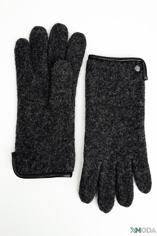 Перчатки Roeckl шерстяные чёрные