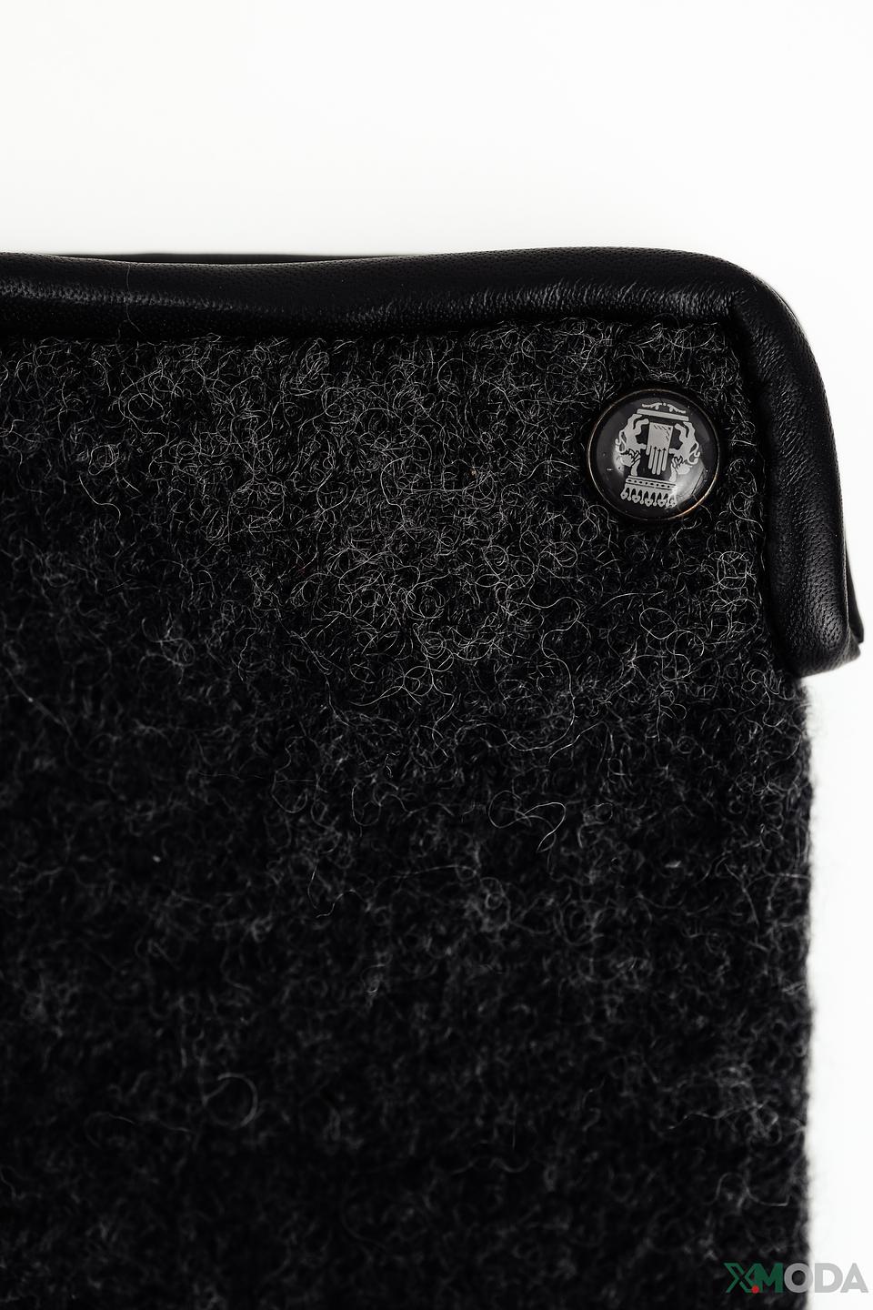 Перчатки Roeckl шерстяные чёрные