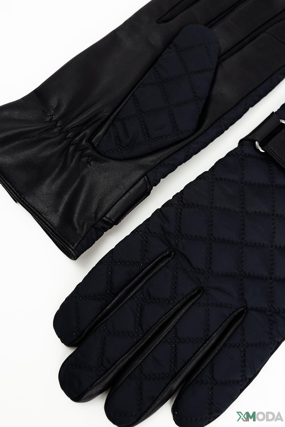Перчатки Roeckl стеганые чёрные