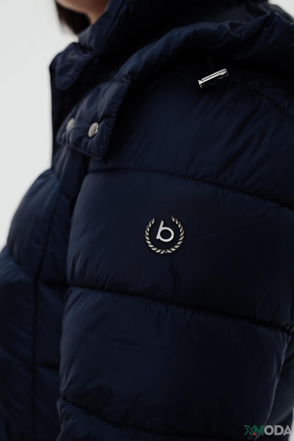 Пальто Bugatti стеганое синее