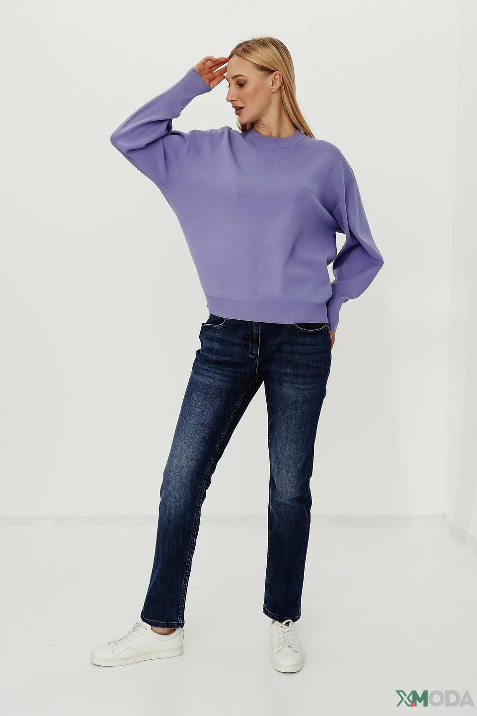 Пуловер Pezzo лавандовый оверсайз