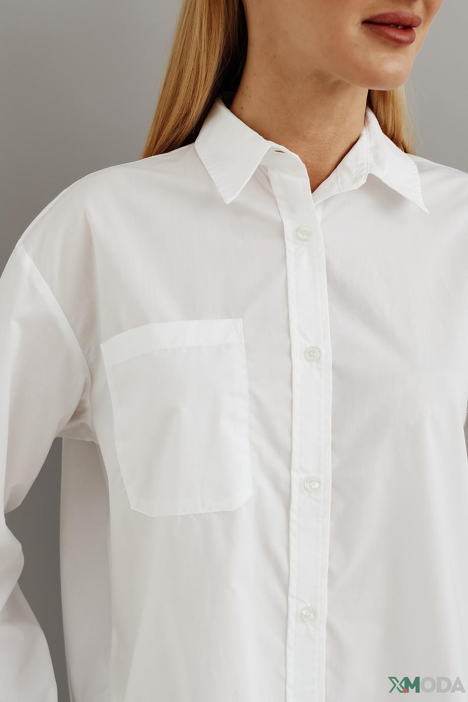 Рубашка Monari оверсайз белая