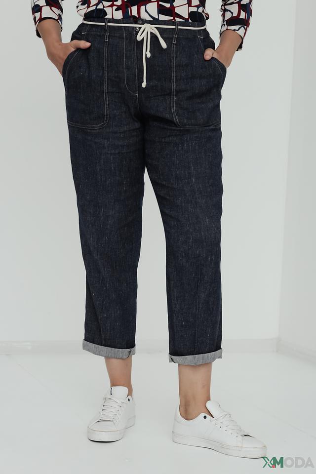 Джинсы Gerry Weber EDITION синие с завязками