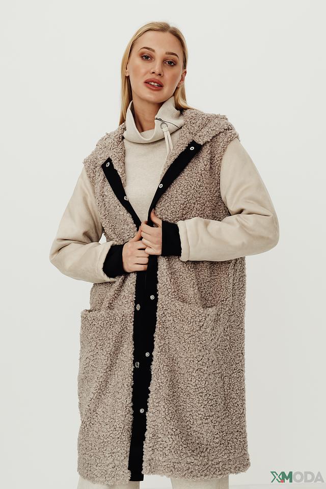 Пальто-жилет Ulli Ehrlich Sportalm бежевый