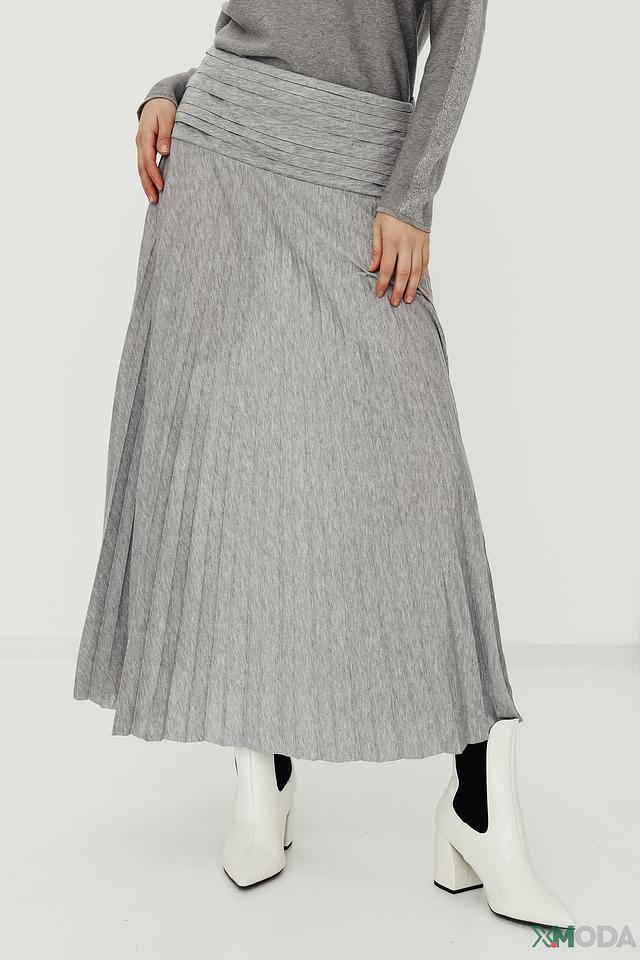 Юбка Monari плиссированная серая