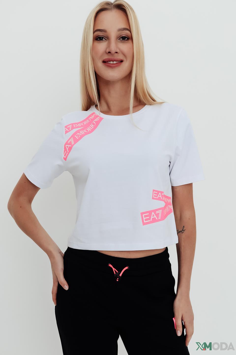 Футболка EA7 с логотипом