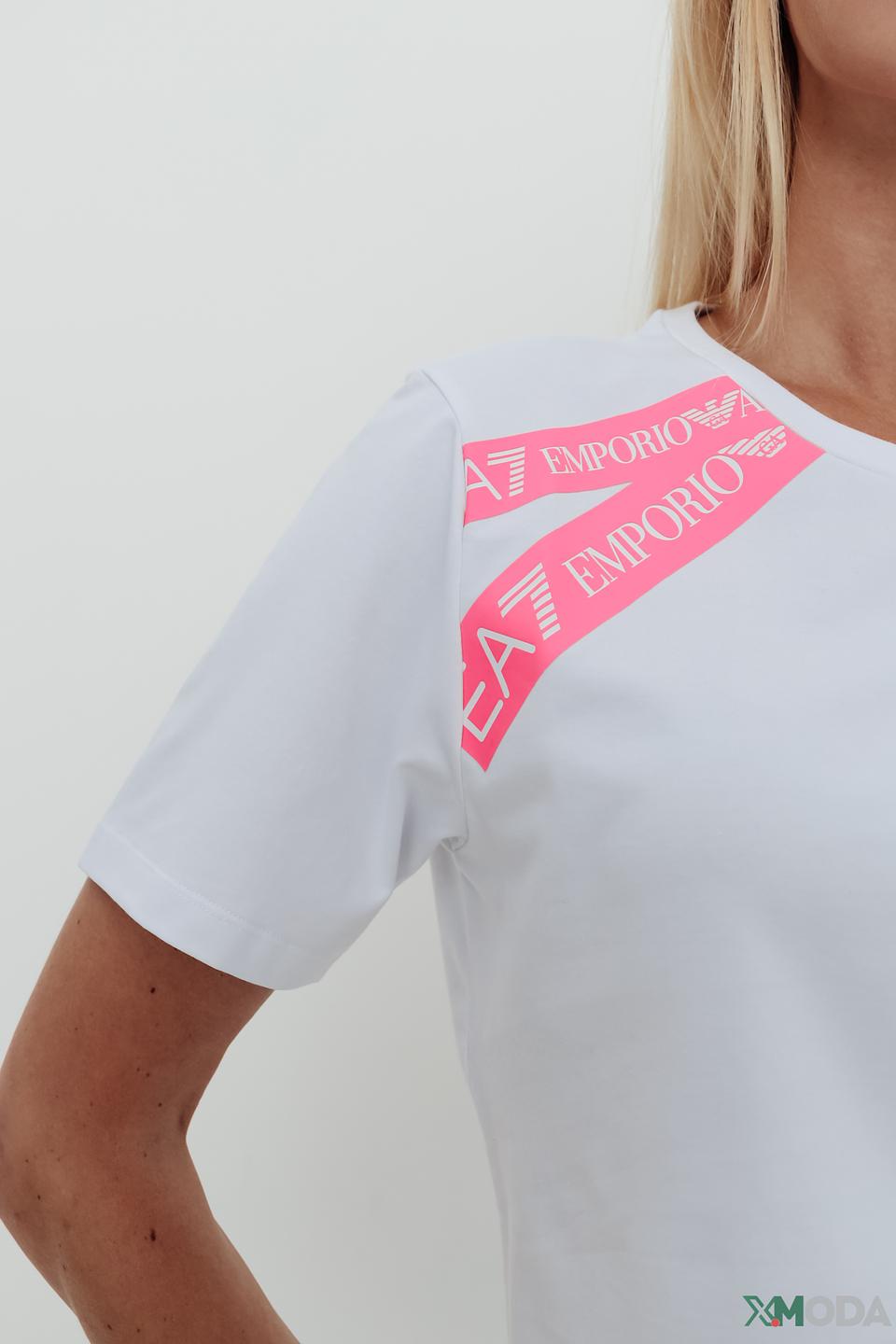 Футболка EA7 с логотипом