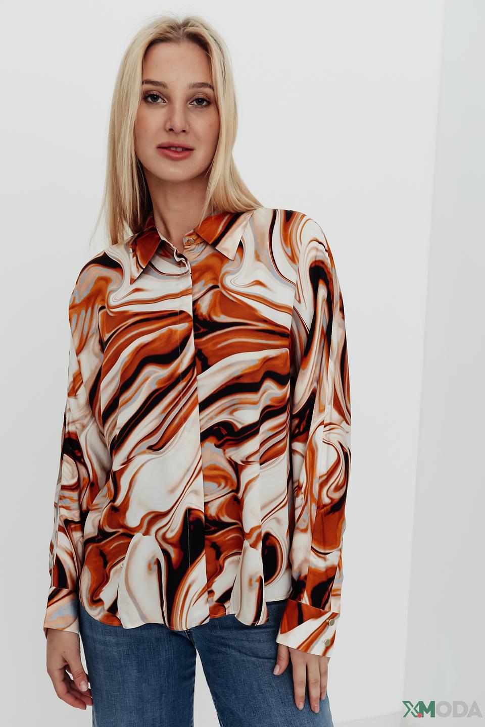 Рубашка Rich and Royal "Мрамор"