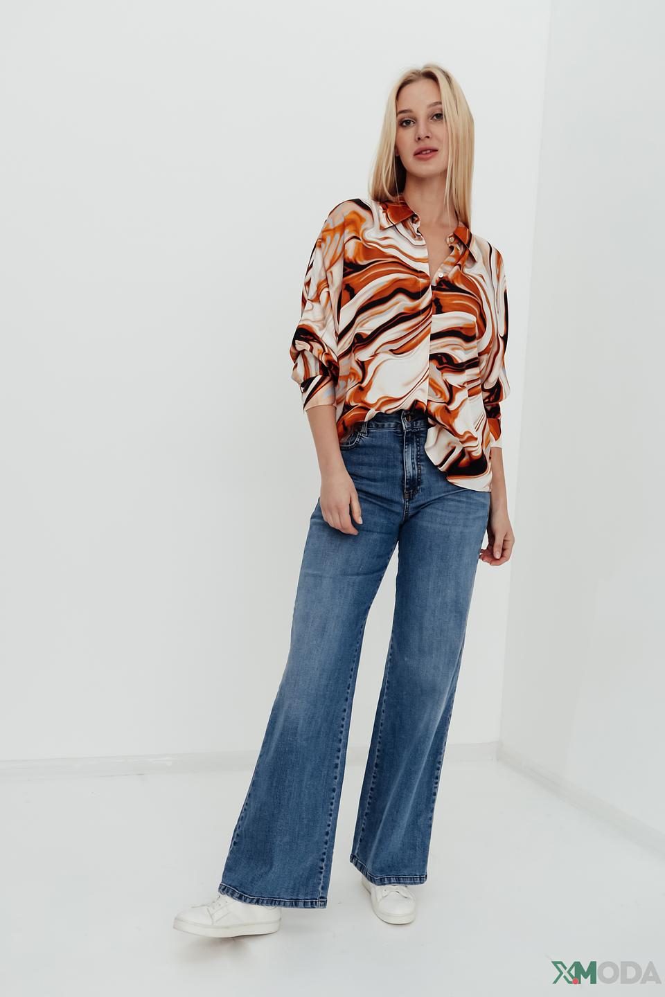 Рубашка Rich and Royal "Мрамор"