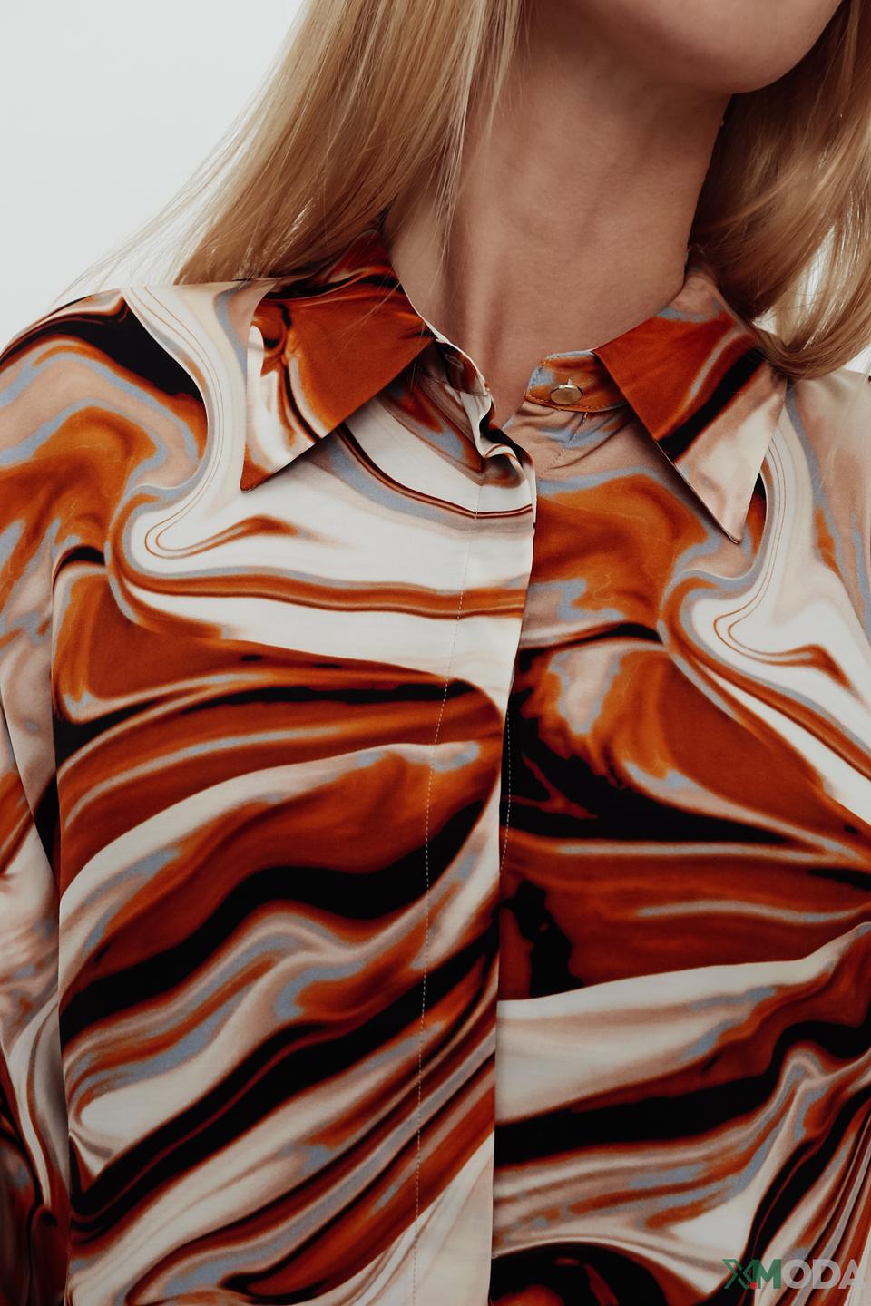 Рубашка Rich and Royal "Мрамор"