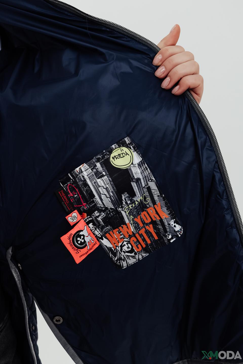 Куртка Frieda and Freddies стеганая синяя