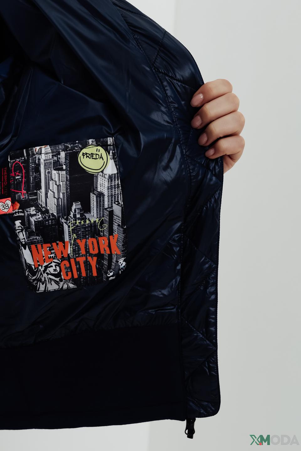 Куртка Frieda and Freddies стеганая синяя