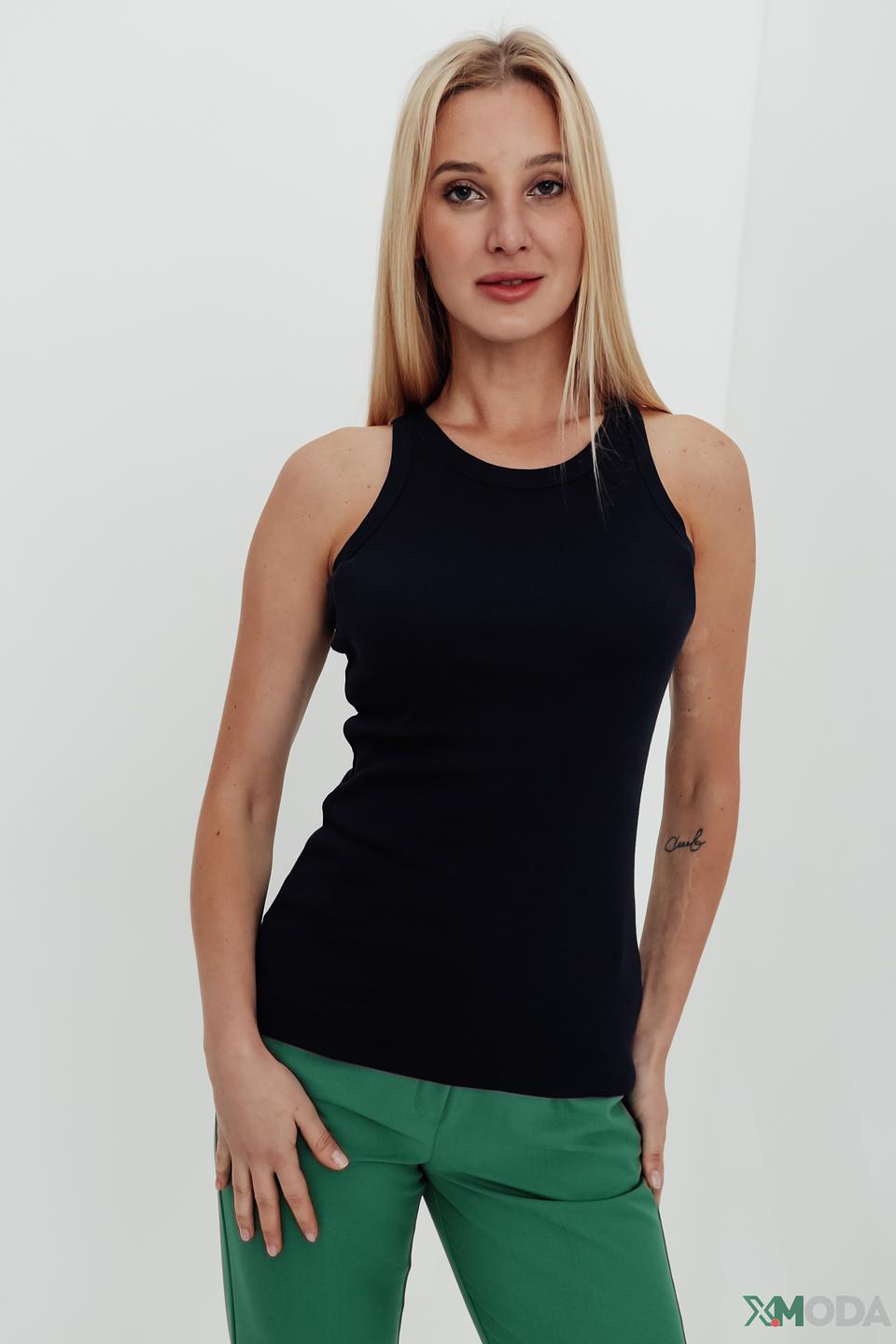 Майка-топ Rich and Royal черная