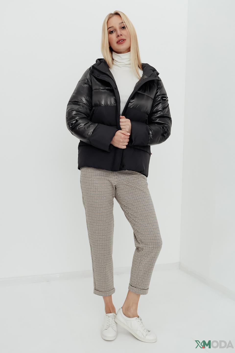 Куртка Frieda and Freddies чёрная стеганая