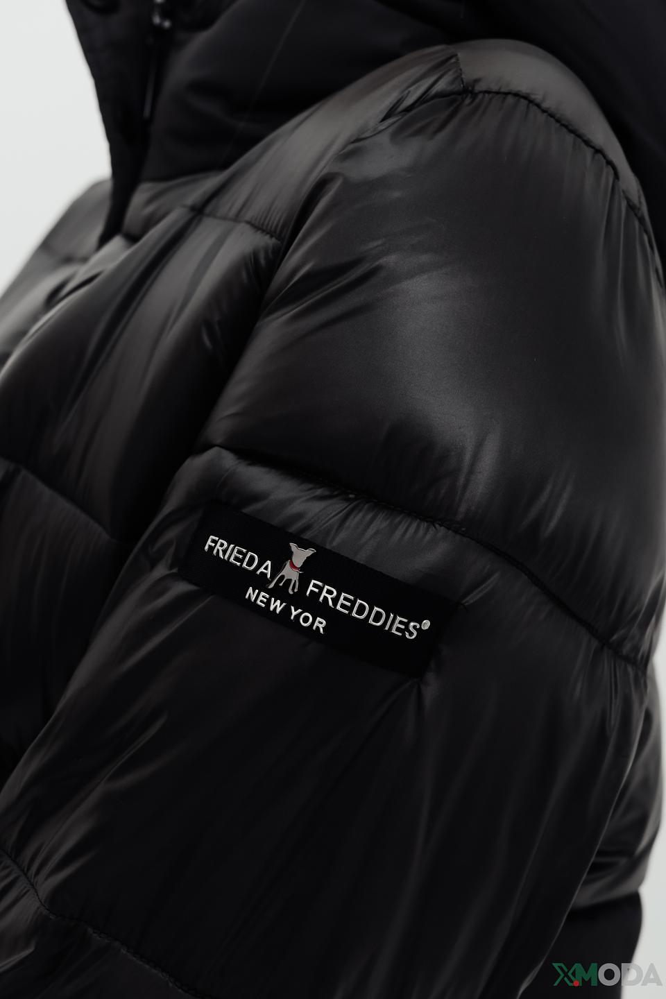Куртка Frieda and Freddies чёрная стеганая