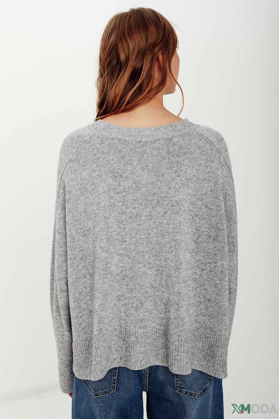 Джемпер i Blues женский серый меланж