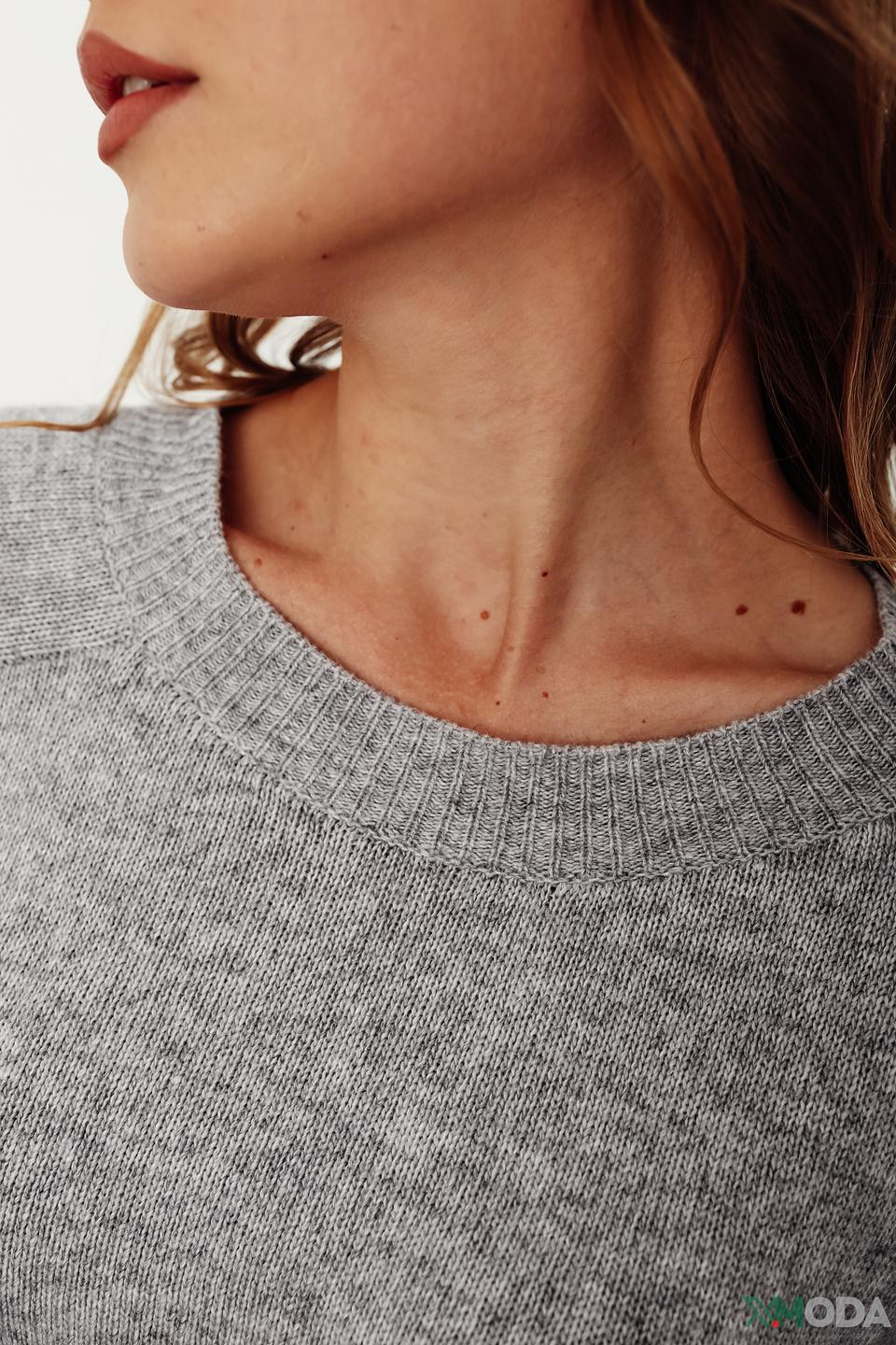 Джемпер i Blues женский серый меланж