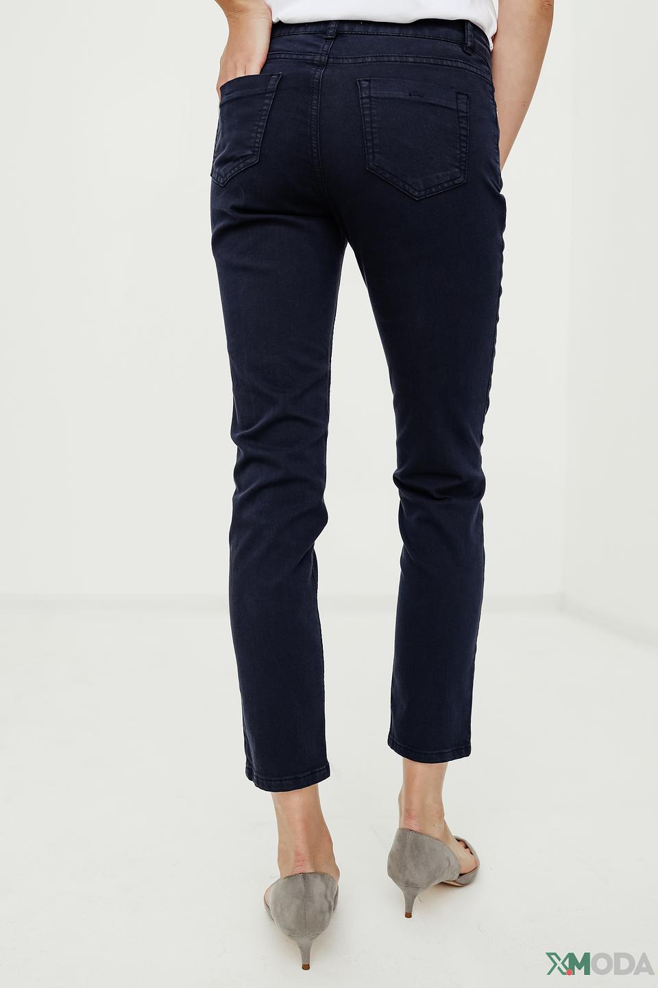 Брюки кл Oui женские тёмно-синие