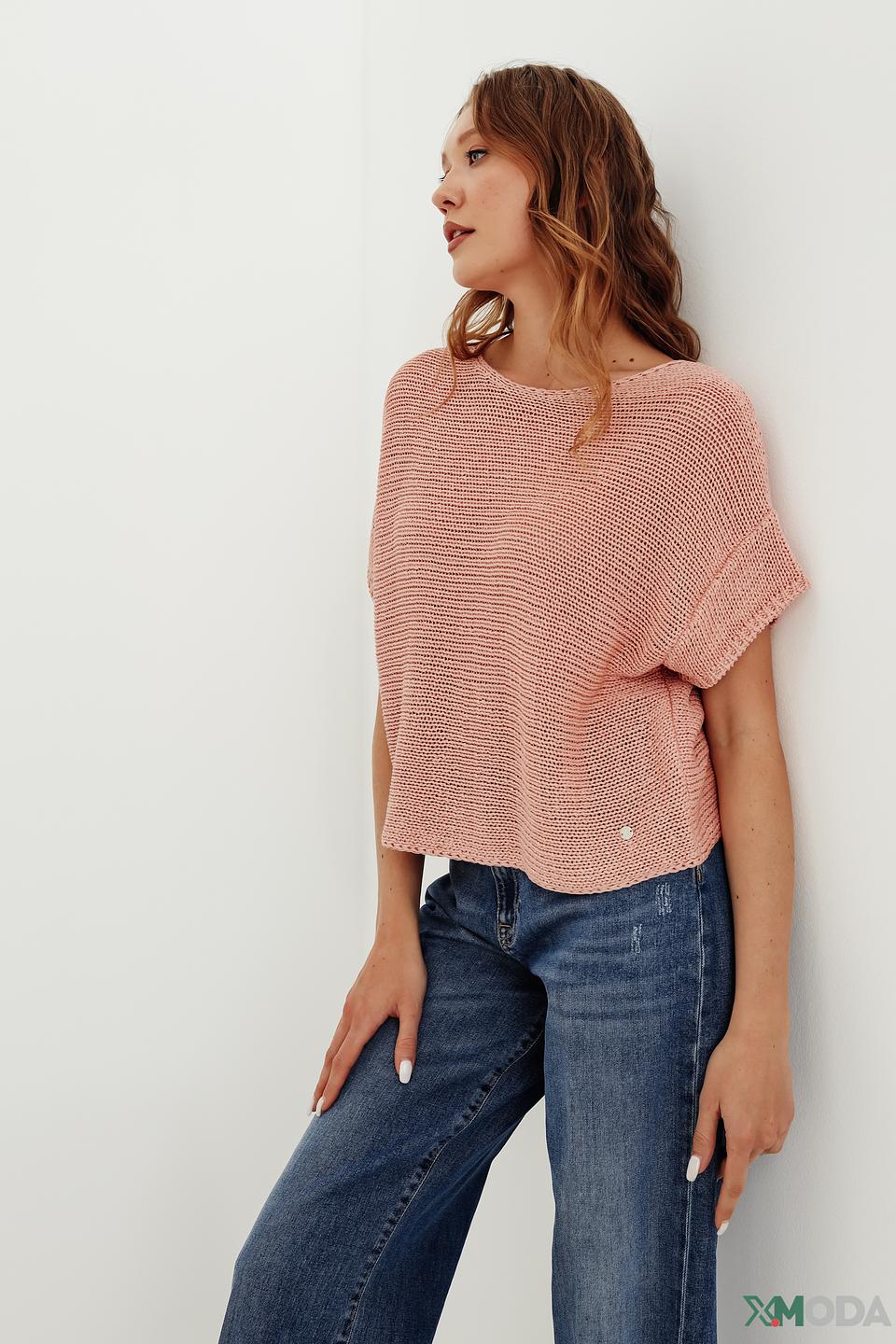 Жилет Monari персиковый