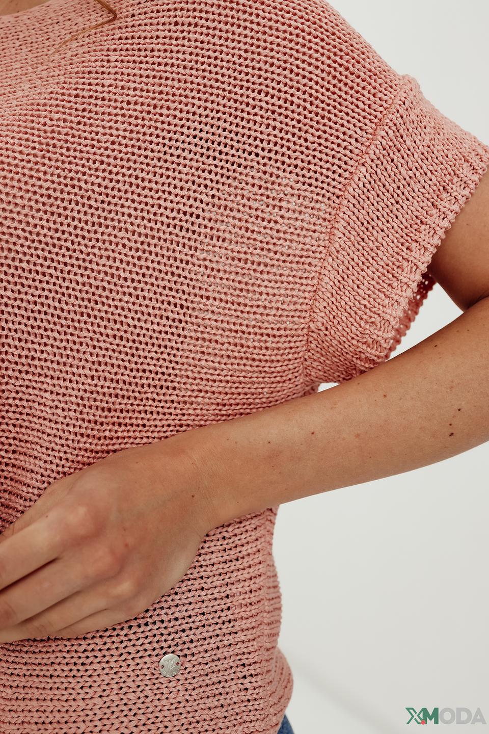 Жилет Monari персиковый