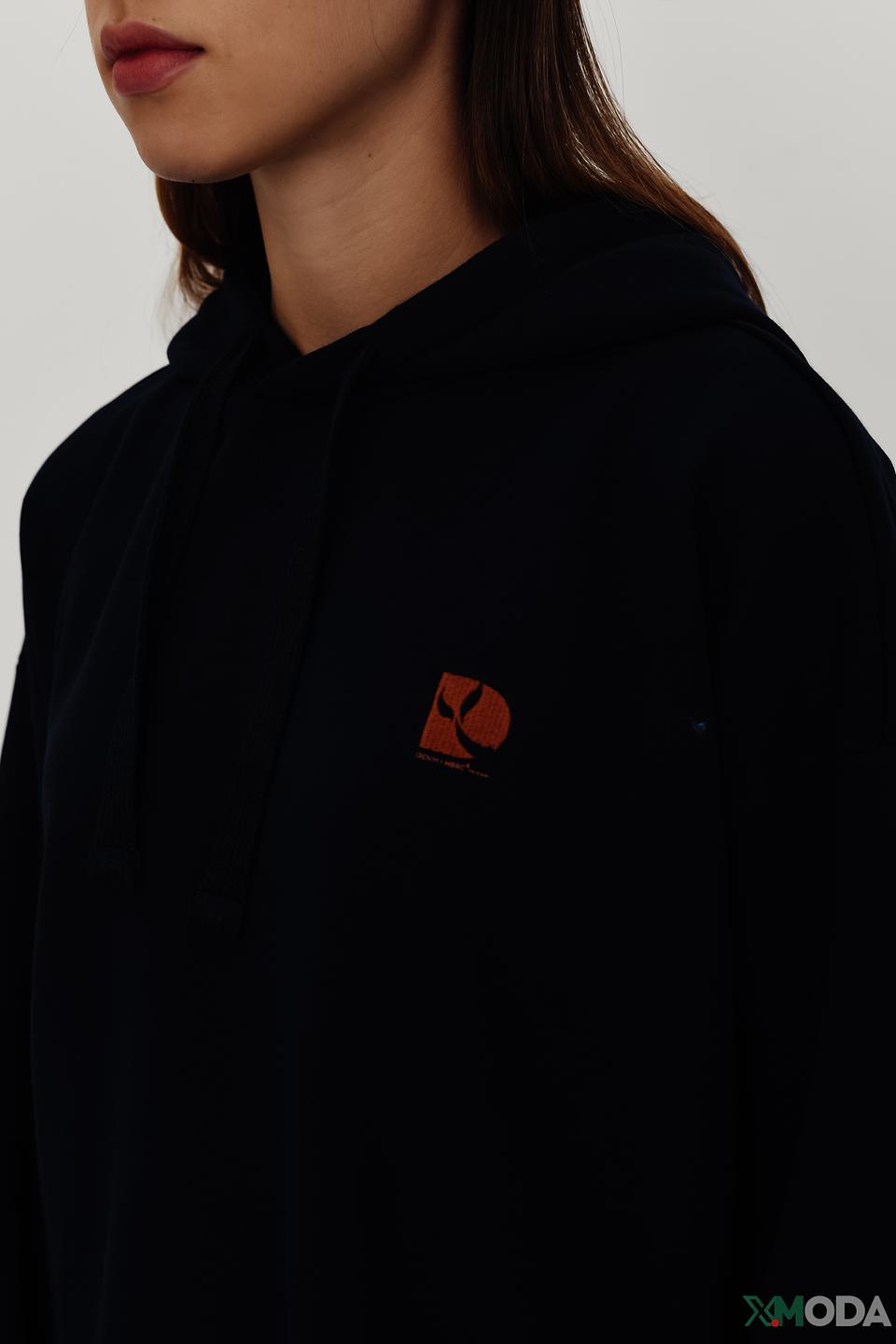 Худи Tom Tailor denim girl чёрный