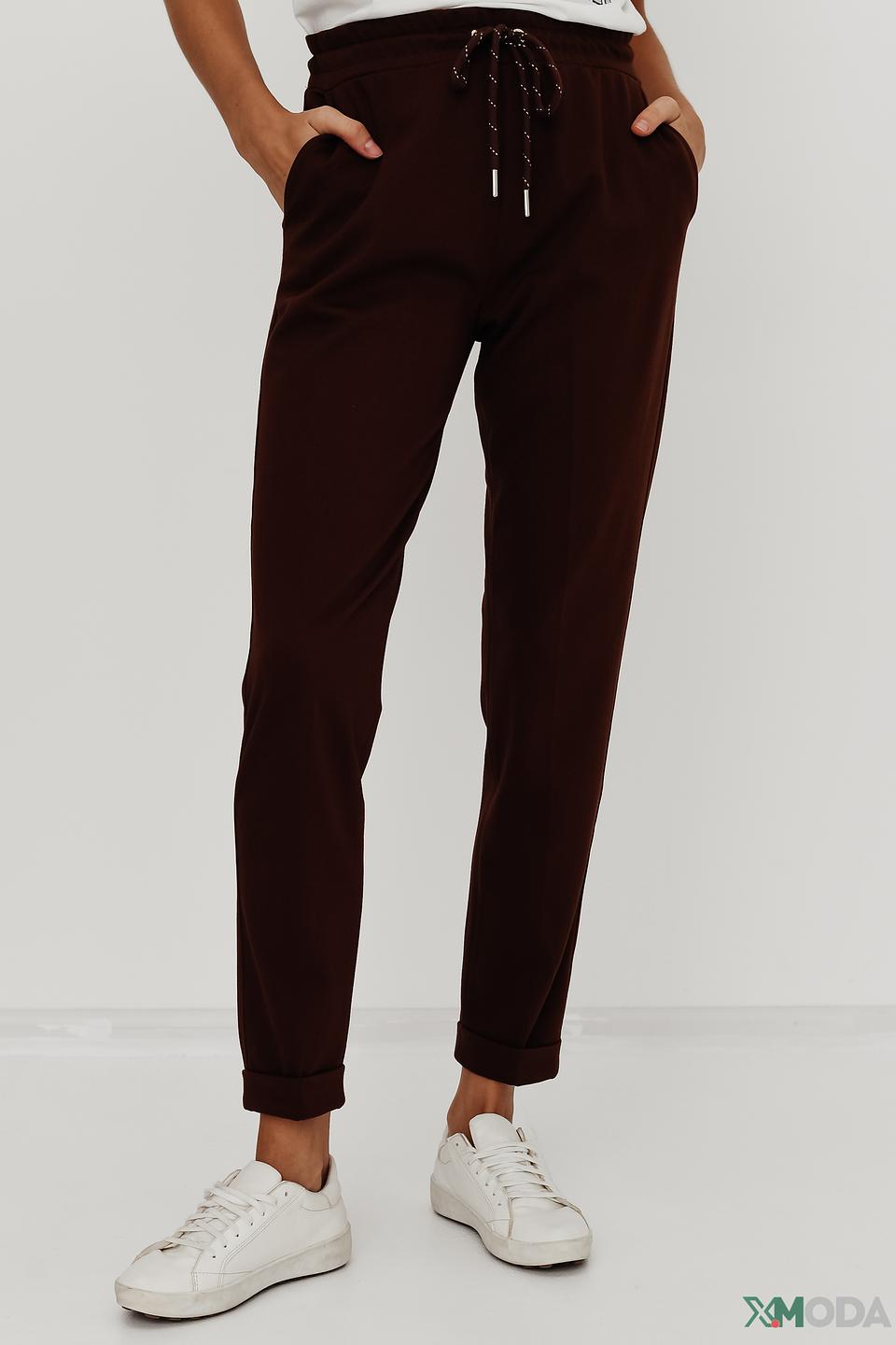 Брюки Rich and Royal бордовые