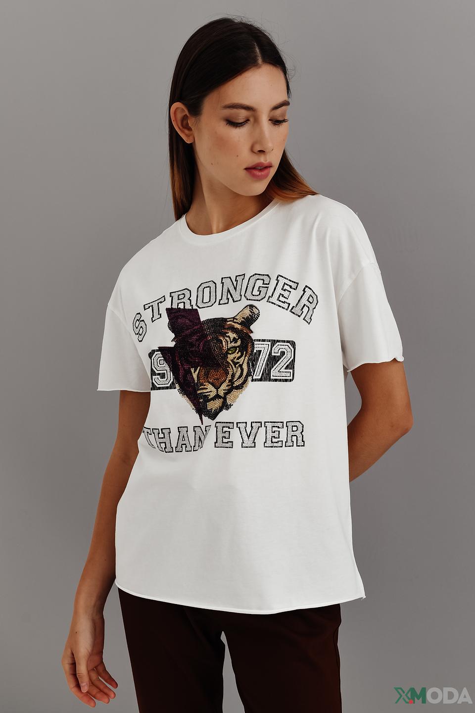 Футболка Marc Aurel с принтом