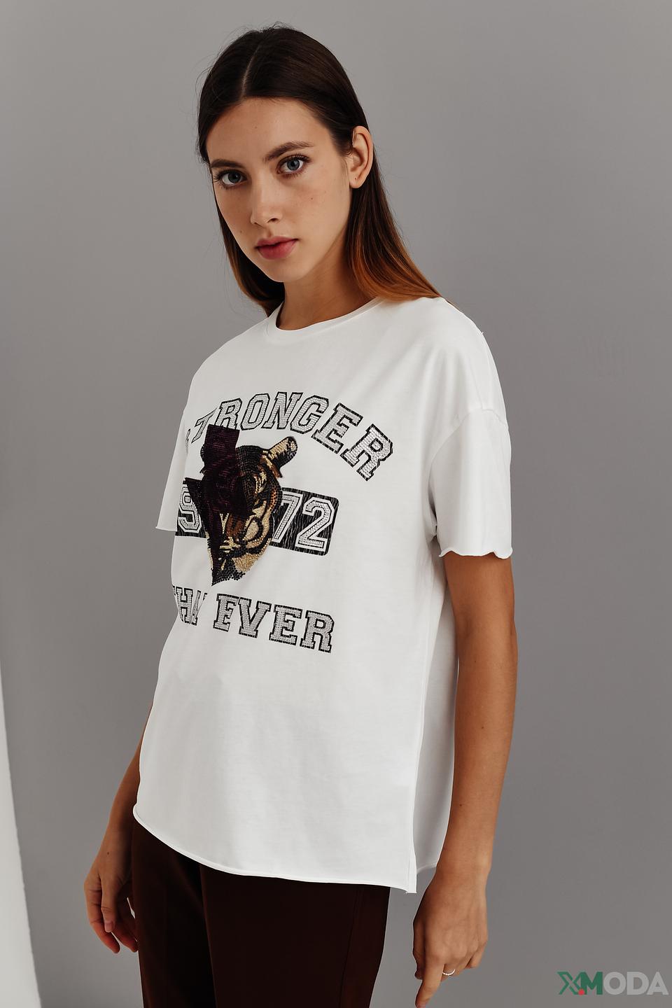 Футболка Marc Aurel с принтом