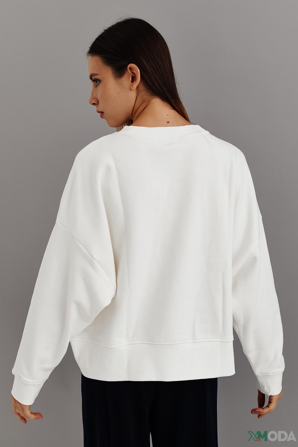 Пуловер Tom Tailor denim girl белый