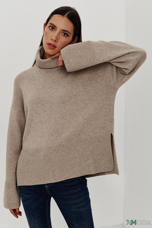 Джемпер i Blues с разрезами бежевый