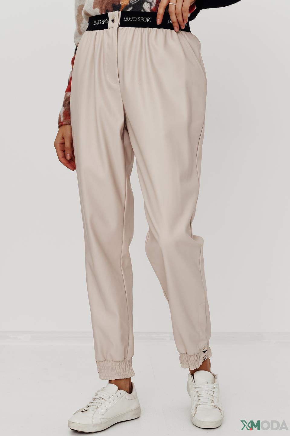 Брюки Liu-Jo бежевые спортивные
