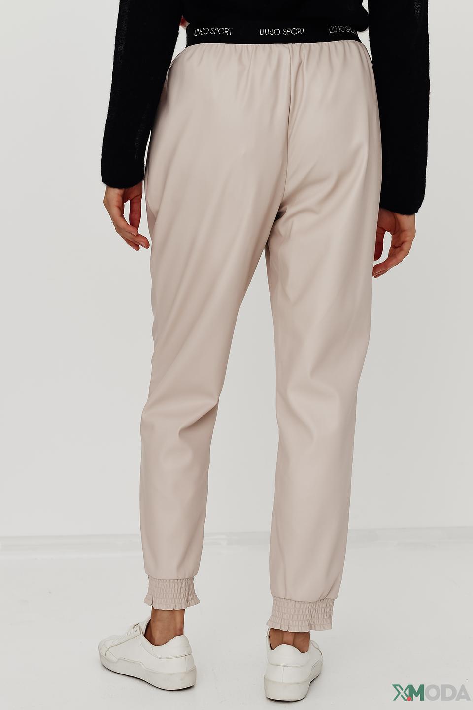 Брюки Liu-Jo бежевые спортивные