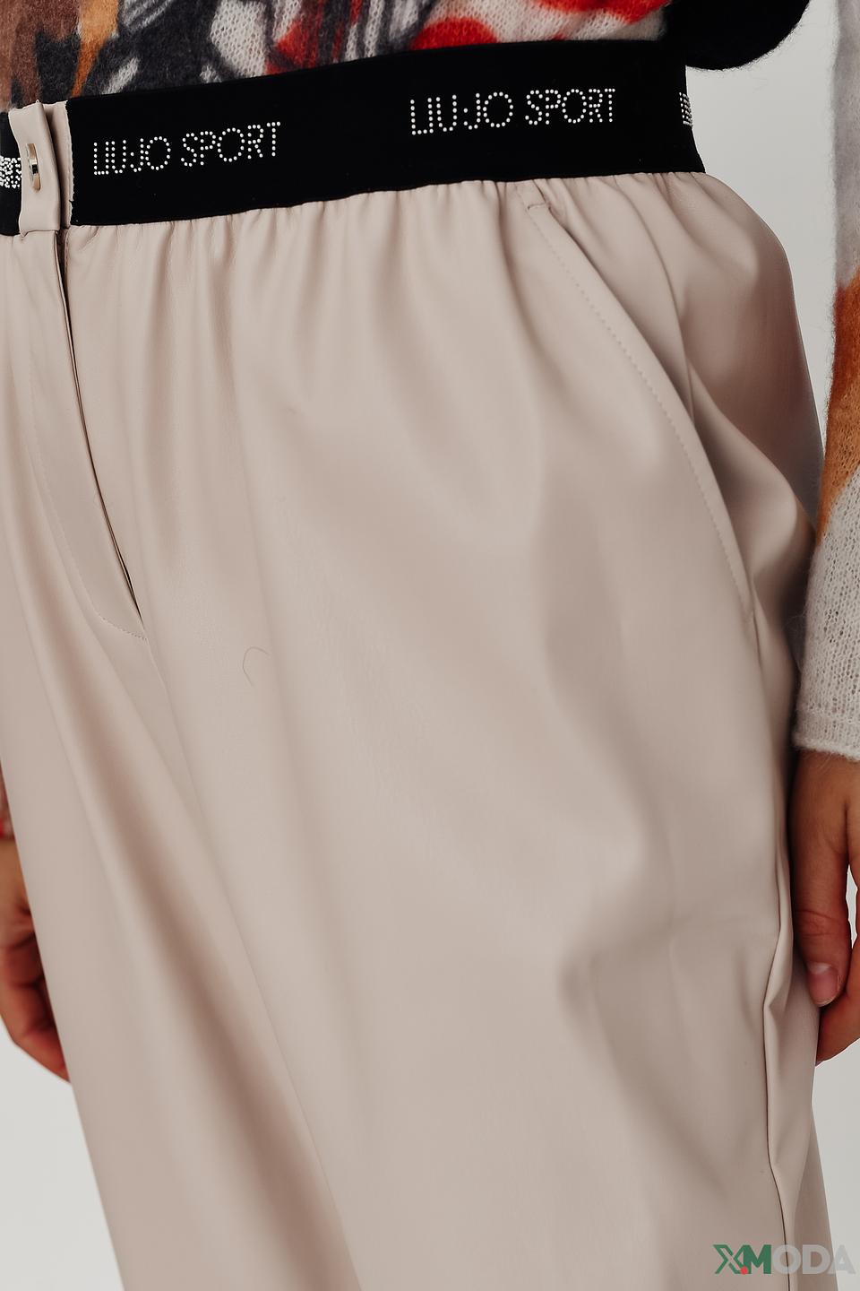 Брюки Liu-Jo бежевые спортивные