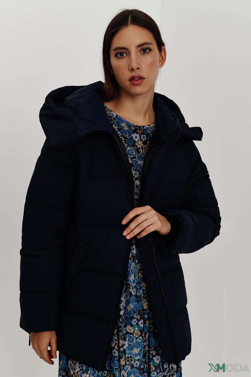 Куртка Frieda and Freddies стеганая тёмно-синяя