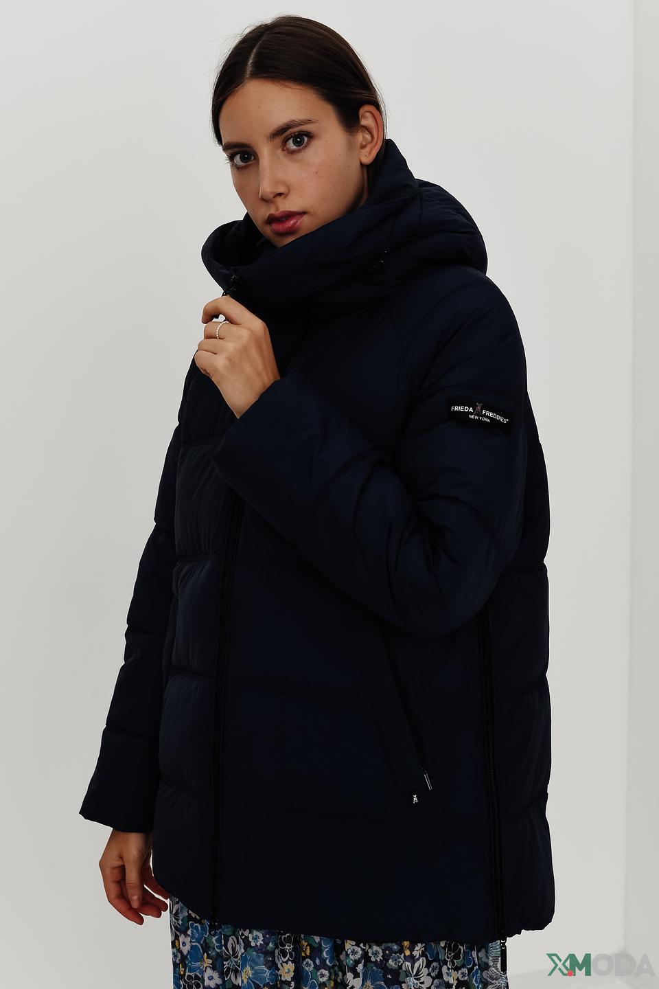 Куртка Frieda and Freddies стеганая тёмно-синяя