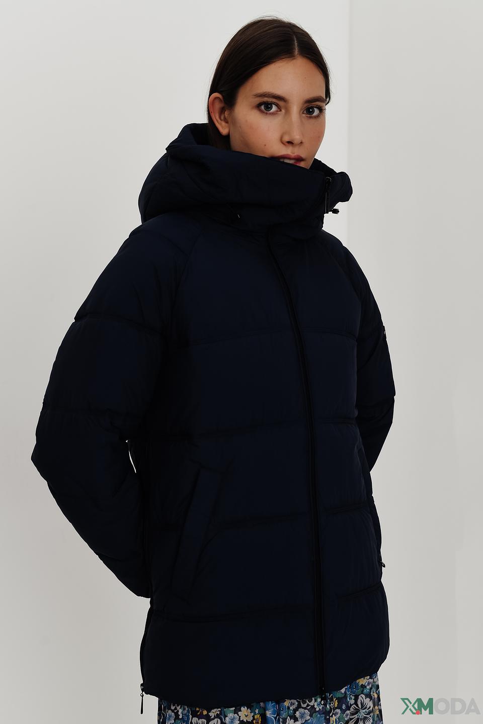 Куртка Frieda and Freddies стеганая тёмно-синяя