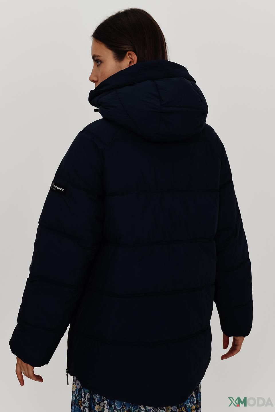 Куртка Frieda and Freddies стеганая тёмно-синяя