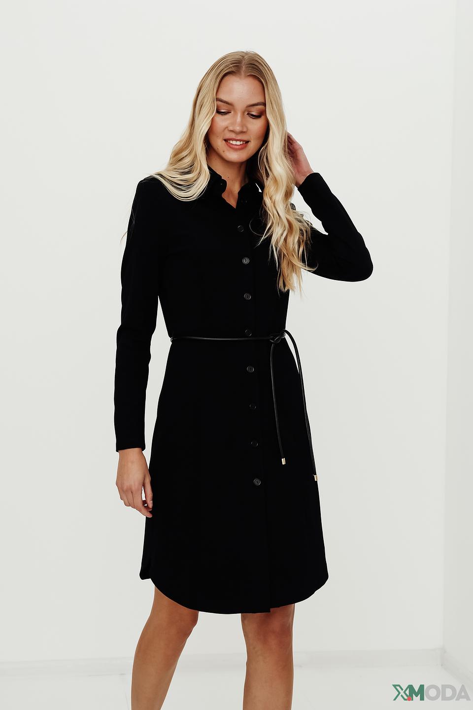 Платье Penny Black рубашка чёрное