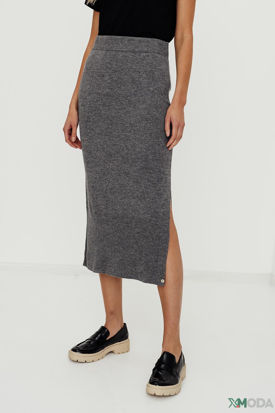 Юбка Penny Black вязаная серая